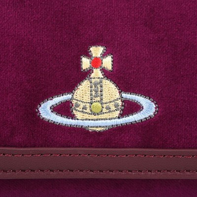 Vivienne Westwood EMBROIDERED ORB SMALL FRAME WALLET 51150034W
