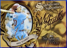 1997 Donruss Signature Series Significant Signatures Mike Schmidt Auto #d /2,000