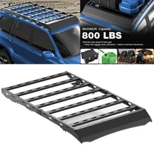 800LBS Roof Rack Basket Cargo Rack Luggage Carrier For Lexus GX470 2003-2009