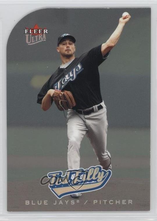 2005 Fleer Ultra Platinum Medallion Missing Serial Number Ted Lilly #27 r5o