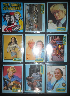 1980 DUKES OF HAZZARD COMPLETE (66) CARD SET W/ WRAPPER DONRUSS (CLEAN MINT) - Bild 1 von 4