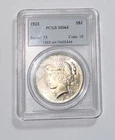 1925 Peace Dollar MS 64 PCGS Silver $1