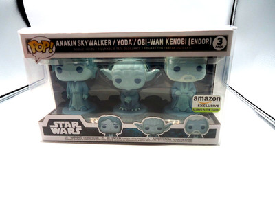 FUNKO POP! Amazon excl Force Ghosts GID 3-pack Protector