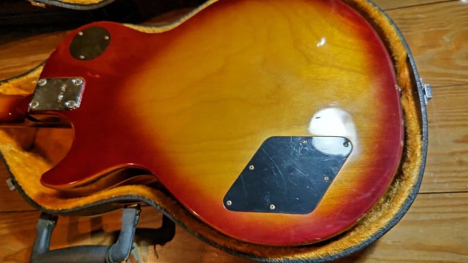 Guitarra Eléctrica Greco Corte Único Vintage Sunburst Guitarra Eléctrica Foto 4 de 4