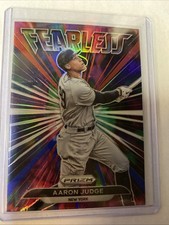 2022 Panini Prizm - Fearless Aaron Judge #FL-6 Red White & Blue Prizm