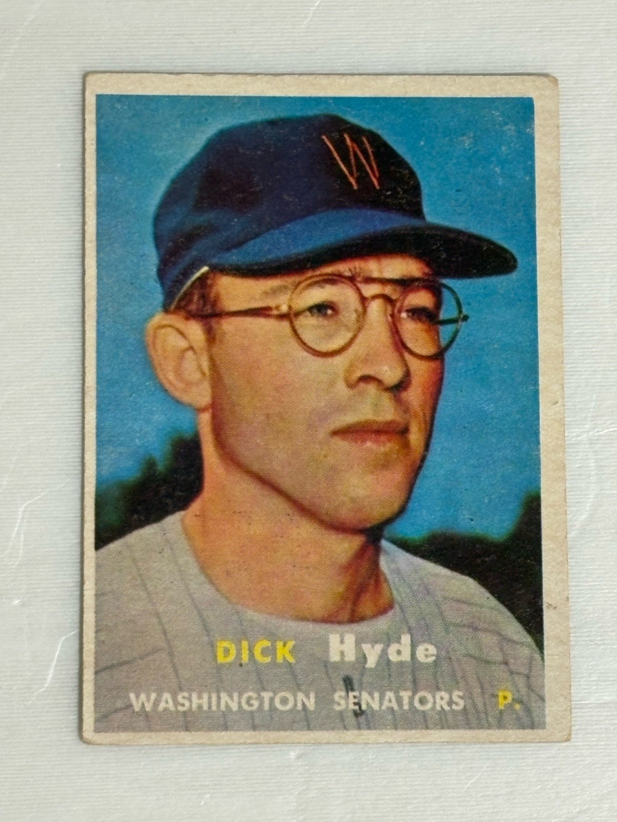1957 Topps - Dick Hyde #403 (RC)