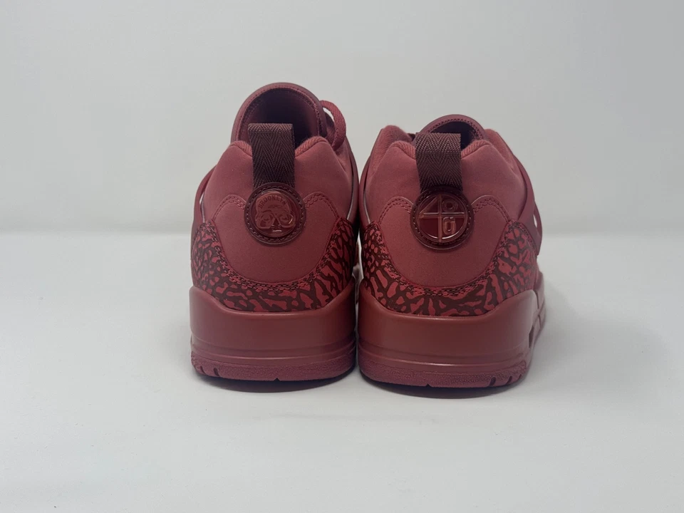Size 10.5 Nike Air Jordan Spizike Low Brick Red Canyon Rust Dark Pony IH0170-691 - Image 3 of 4