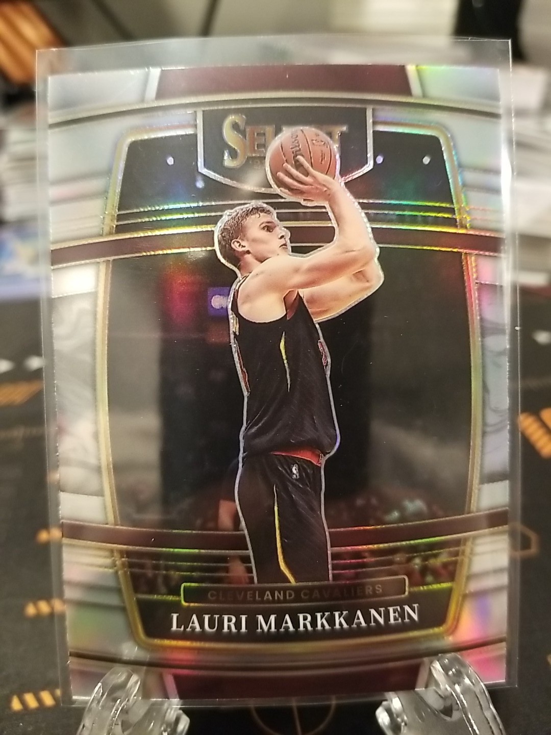2021-22 Panini Select - Concourse Lauri Markkanen #90 Silver Prizm