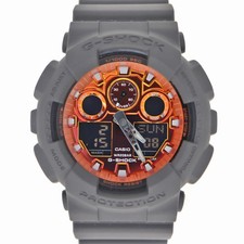 CASIO G-Shock GA-100FL-8AJF Men's Used Watch #21025