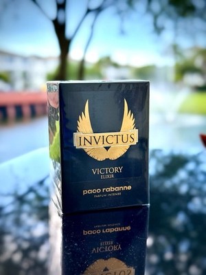 Invictus Victory Elixir for Men by Paco Rabanne Eau de Parfum Intense Spray 100m