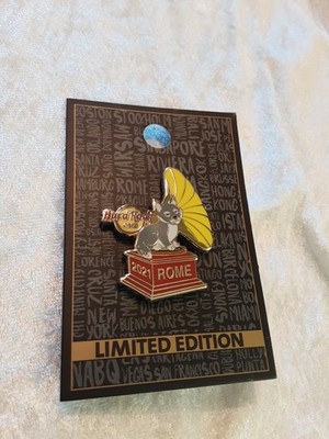 Hard Rock Cafe Dog Pin Rome