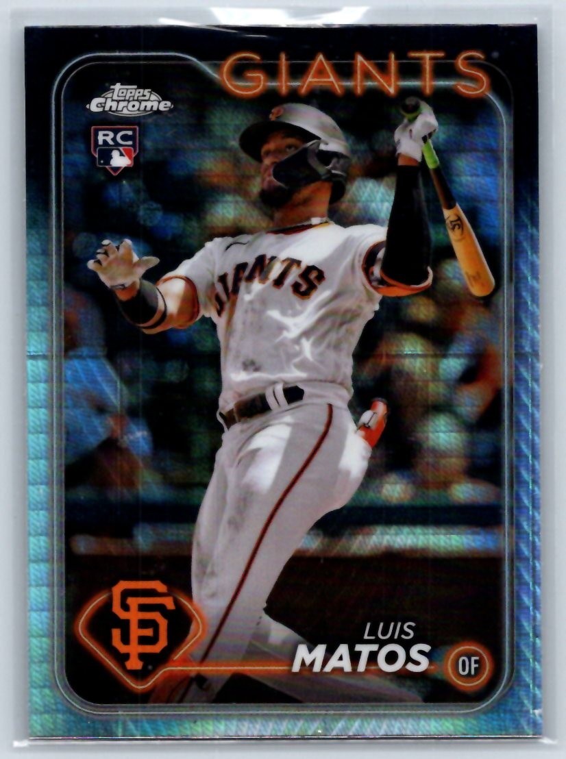 Luis Matos 2024 Topps Chrome #270 Prism Refractors Rookie