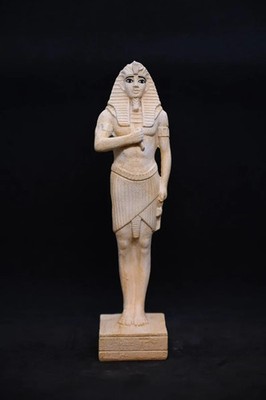 Authentic Ancient Egyptian Artifact Tutankhamun Statue With protection Gods BC