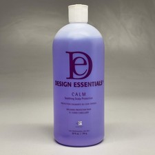 DESIGN ESSENTIALS Calm Soothing Scalp Protection 32 oz Purple BB 02/27