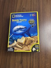 National Geographic Shark Tooth Dig Kit STEM Educational Toy Fossil Excavation