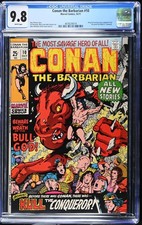 Conan the Barbarian #10 CGC 9.8 White Pages