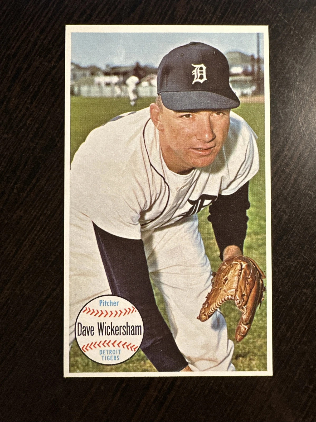1964 TOPPS GIANTS #35 DAVE WICKERSHAM TIGERS NM-MT *Hot Corner Vintage* B