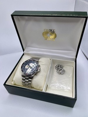 GULF MCLAREN CHRONOGRAPH F1 RACING TEAM CREW SPONSOR GIFT PROMO WATCH BOX 92616