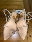 Azalea Wang Before Your Eyes Nude size7  Rhinestone Embellished Stiletto Sandals — photo 5