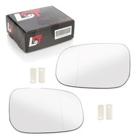 Spiegelglas Set AsphäRisch Elektrisch Links Rechts 30762572 FüR Volvo C30 C70 II