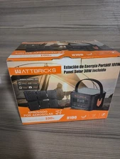 100Watt Peak With 99.2Whr Portable Power Station & 30-Watt Portable Solar Panel