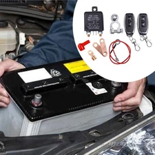 Remote Battery Disconnect Switch Kit DC 12V 250A for Automotive Sturdy