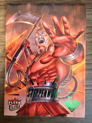 2025 Fleer Ultra Superman - Steppenwolf #89 - Green Parallel