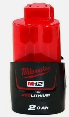 Original Milwaukee M12 B2 Akku 12V / 2,0Ah neu unbenutzt