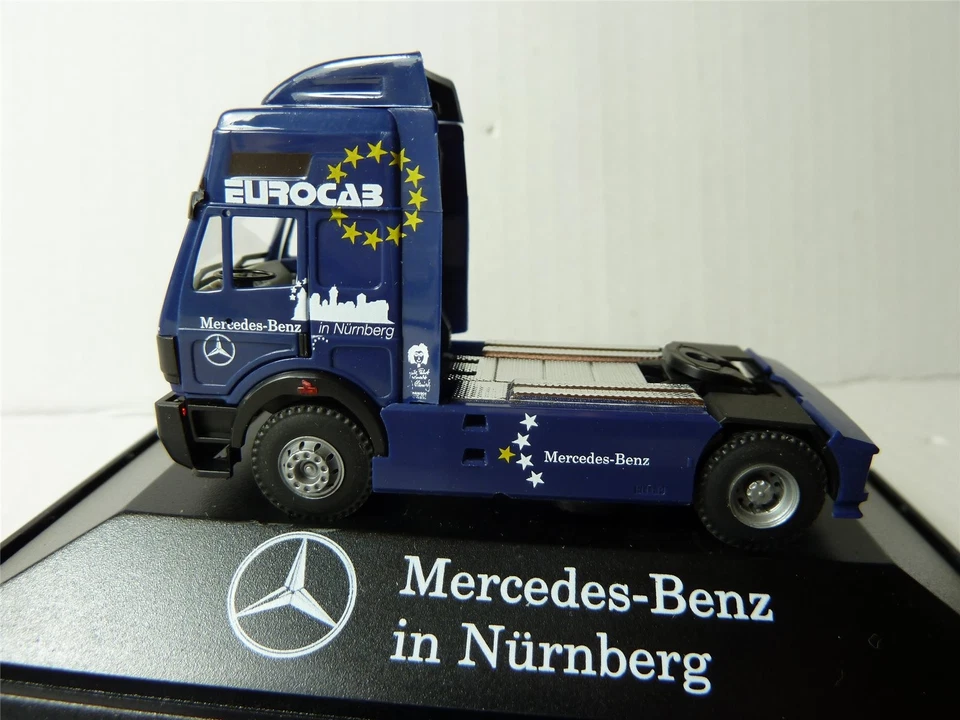 400026 B + S Mercedes Norimberga Eurocab trattore 1/87 - Immagine 3 di 4