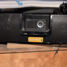 SiriusXM SXSD2 Portable Audio Dock with Dedicated Subwoofer for SiriusXM Black