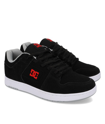 DC SHOES HERREN MANTECA 4 SNEAKER. NEU LEDER SCHWARZ GUMMISOHLE SKATESCHUHE S26