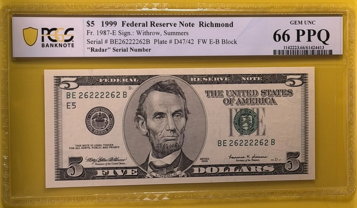 1999 US Federal Reserve Small Notes for sale | eBay