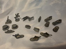 Monopoly Variety Game Pieces Lot of 17 Origin...
