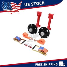 2pack Shipping Container Wheels 5x5.5 Lug Wheels Kit With Ratchet Strap New 2pack Shipping Container Wheels 5x5.5 Lug Wheels Kit With Ratchet Strap New