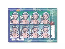 Seal/Sticker Hajime Umemiya Letpop 3rd edition ID photo style sticker ?WIND