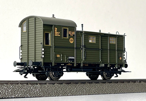 BRAWA MUSEUM MODEL 48360 PWG DRG LUGGAGE CAR ROAD ESSEN 127 422 H0 | Condition: Nuovo