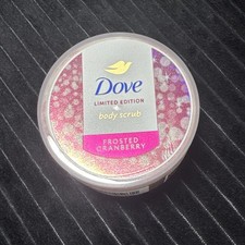 New LIMITED EDITION Dove Body Scrub Frosted Cranberry 3.5oz