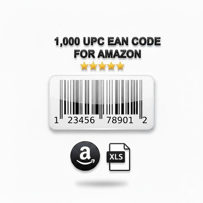 #ad #ad 1000 UPC EAN CODE for multi plateform use 12 digit and 13 digit product list $15.89