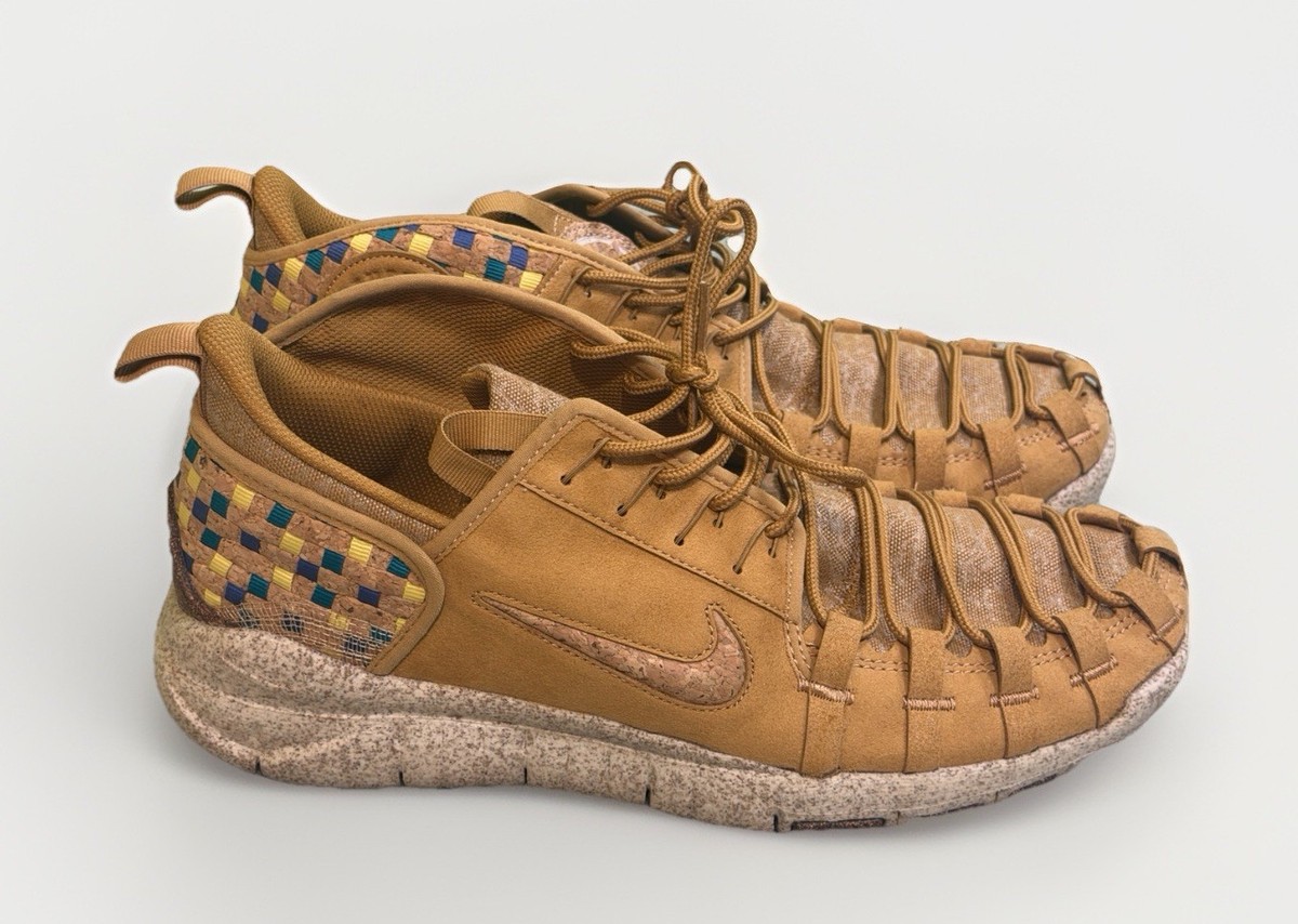 Nike Free Crater Trail Moc N7 Woven Wheat Size 12 | eBay