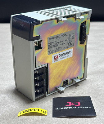 NEW OPEN BOX- Omron CQM1-PA203 Power Supply Unit 100-240VAC, 5VDC 3.6A Output