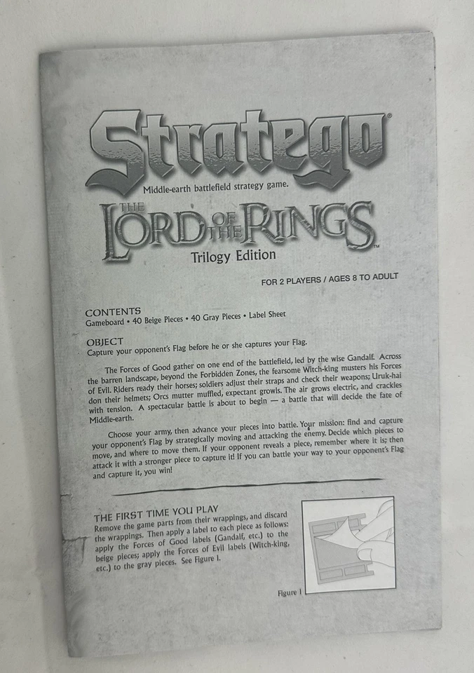 2004 Lord of the Rings Stratego Game Complete in Great Condition FREE SHIPPING - Image 3 of 4