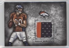 2012 Topps Inception Rookie Relics 201/210 Brock Osweiler #RP-BO Patch 11ba