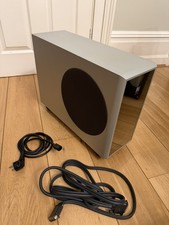 KEF KIT100 PSW Subwoofer & Original Cables, Tested & Working, Instant Theatre