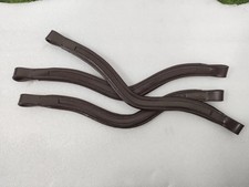 Lot 7X1 Leather Empty Channel Browband Horse Bridle with Soft Padded 6, 8, 10MM