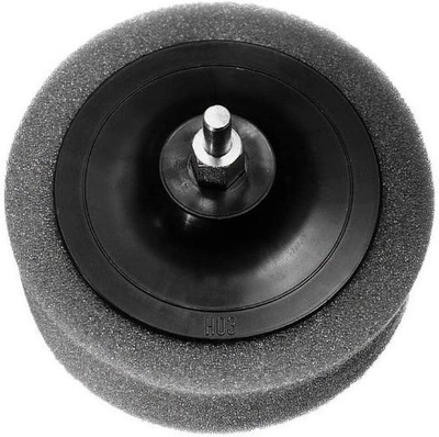 Polierschwamm Polierscheibe für Bohrmaschinen Ø 125mm gespannt Auto Lack TOP !!!