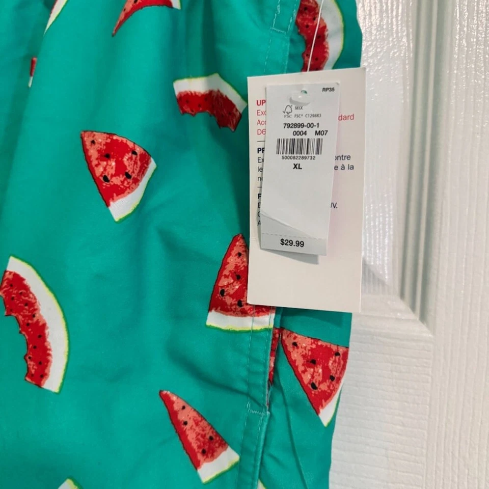 Bañador corto Old Navy XL sandía  Foto 3 de 4