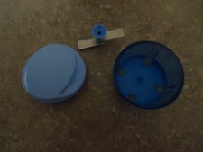 Tupperware Happy-Chef D129 Zwiebelschneider Zerkleinerer 300m blau (2)