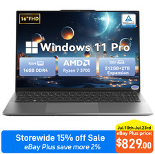 Blackview AceBook 8 Pro 16 In FHD Laptop 16GB DDR4 512G SSD Win 11 Pro Notebooks