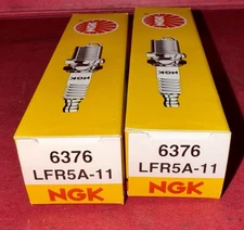 NGK LFR5A-11 spark plugs (pack of 2) Mariner outboard/Mercury/Yamaha new
