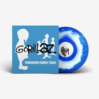 Gorillaz - Tomorrow Comes Today Ep White & Blue Color-In-Color (2000 - Reissue)